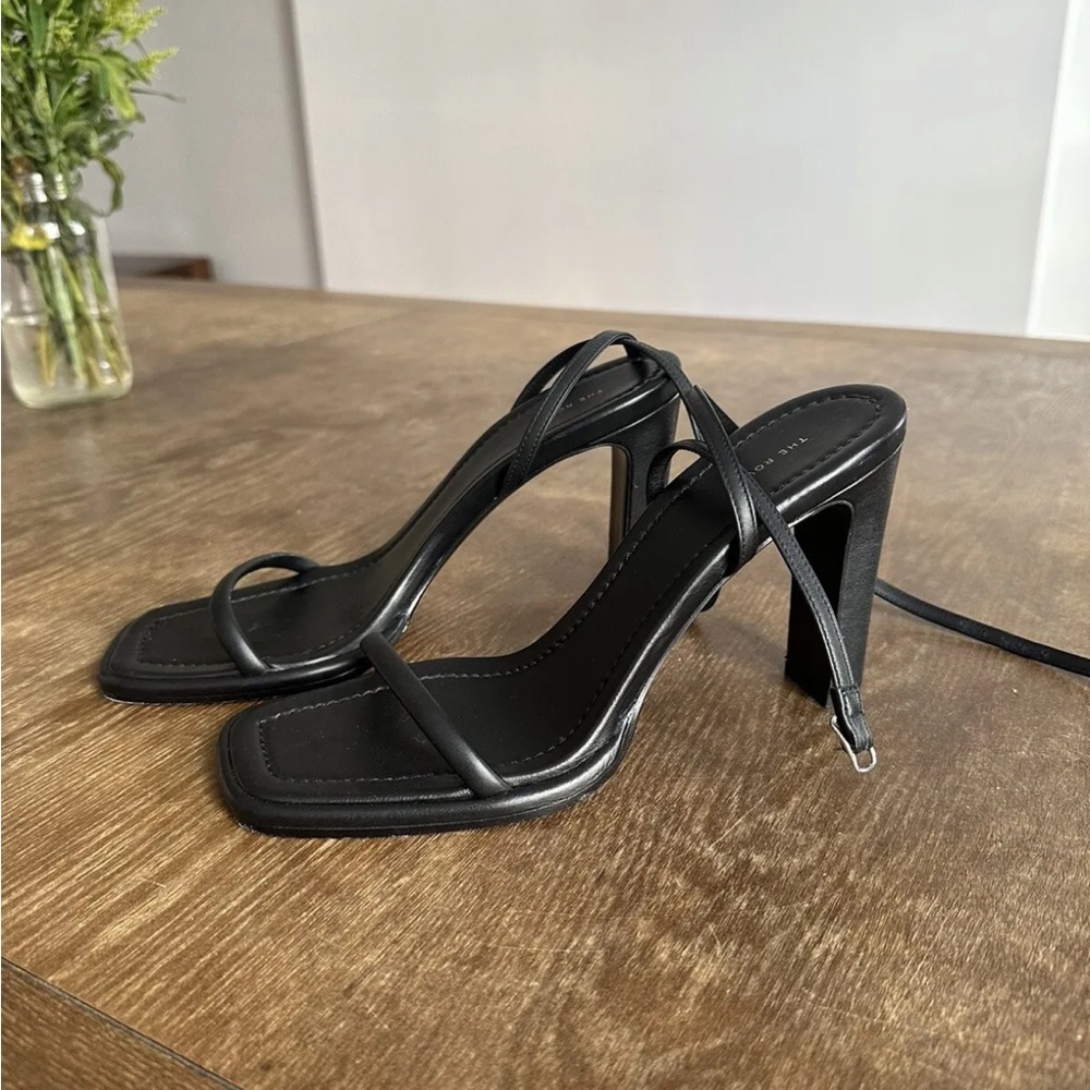 The Row Kate Block Heel Sandals Size 38 - Picture 5 of 6